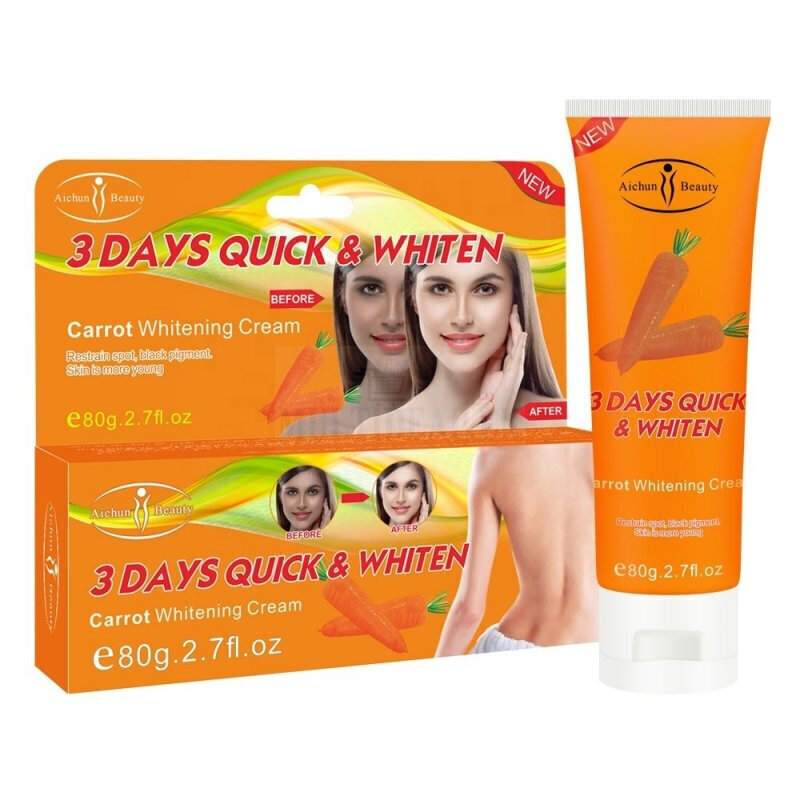 Buy Aichun 3 Days Quick & Whitening Cream Carrot Body and Facial